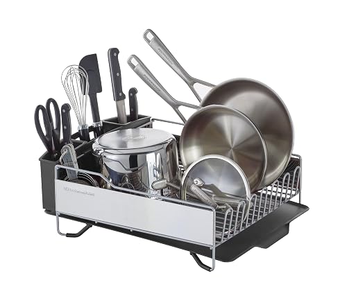 KitchenAid Full Size Dish Rack with Angled Drain Board