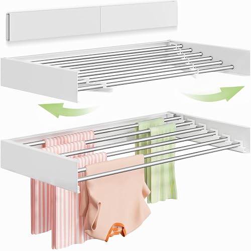 Vikaqi Wall Mounted Drying Rack 40 Inch