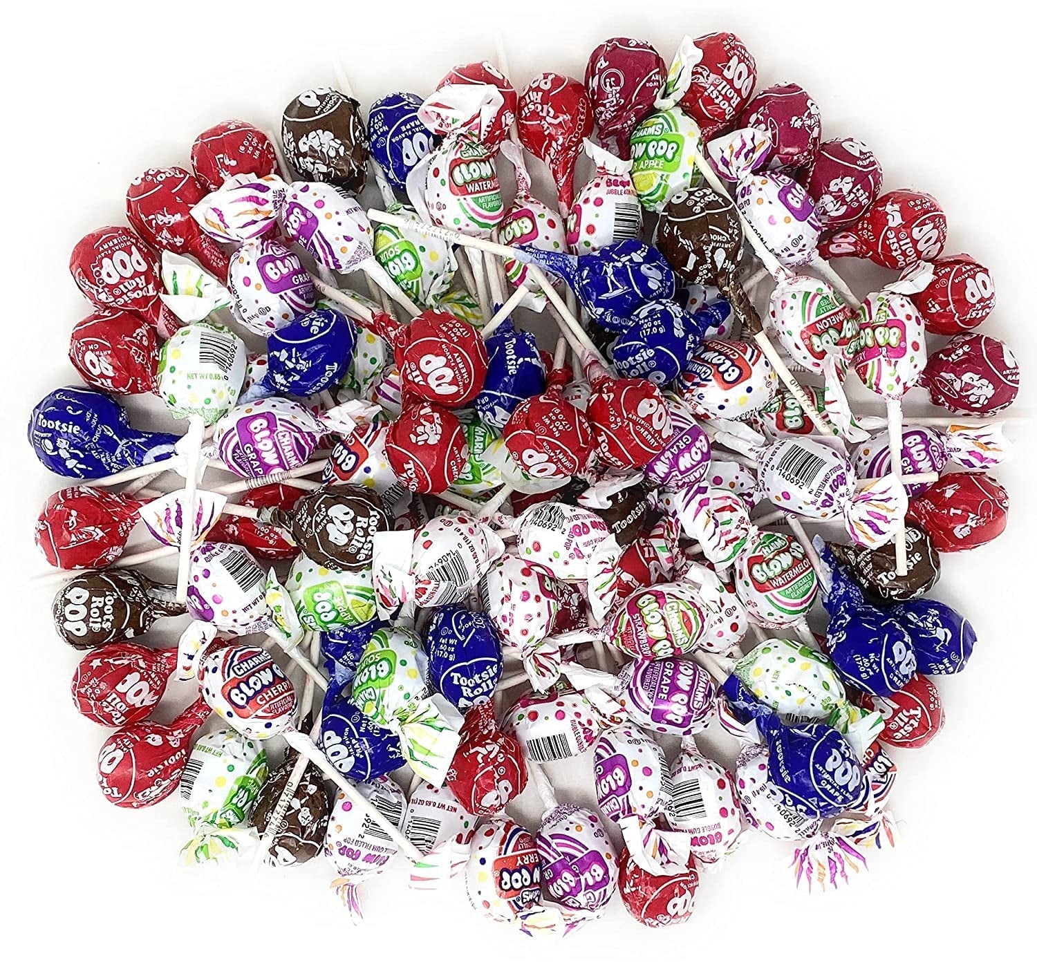 Charms Blow Pops and Tootsie Pops bulk lollipop mix
