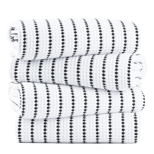 POLYTE Quick Dry Waffle Bath Towel