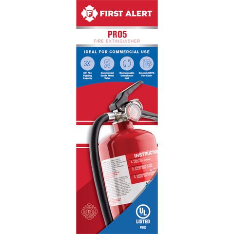 First Alert Pro Series 5 lb Fire Extinguisher