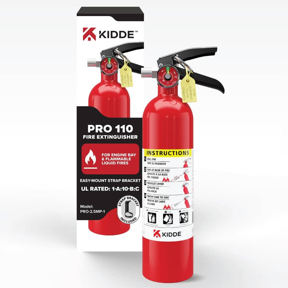 Kidde Pro 110 Rechargeable 1-A:10-B:C, 2.5 lb