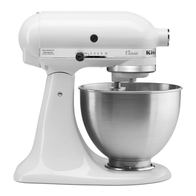 KitchenAid Classic 4.5-quart stand mixer in white