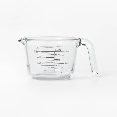 Figmint 2 Cup Glass Measuring Cup