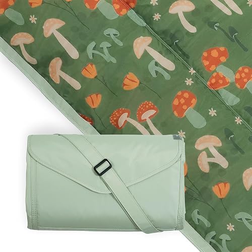 Little Unicorn XL Outdoor Picnic & Beach Blanket, 5 x 5 ft