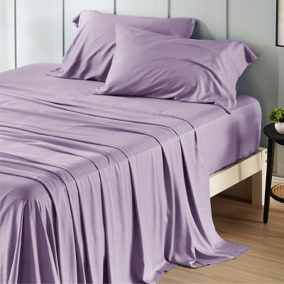 Bedsure Cooling Sheet Set, Rayon Derived from Bamboo