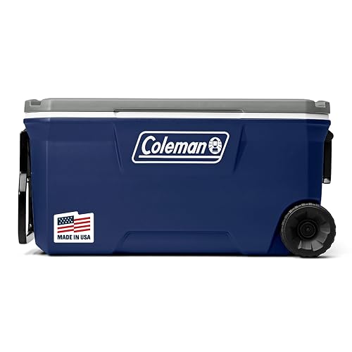 Coleman Classic Series Rolling Cooler with Wheels