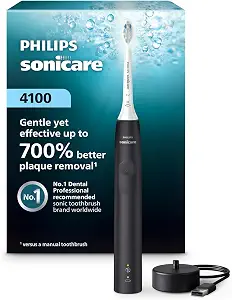 Philips Sonicare 4100 HX3681 toothbrush, black