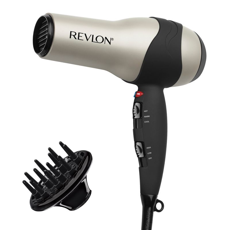 Revlon Perfect Heat Volumizing Turbo hair dryer with finger diffuser