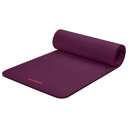 Retrospec Solana 1/2-Inch Yoga Mat