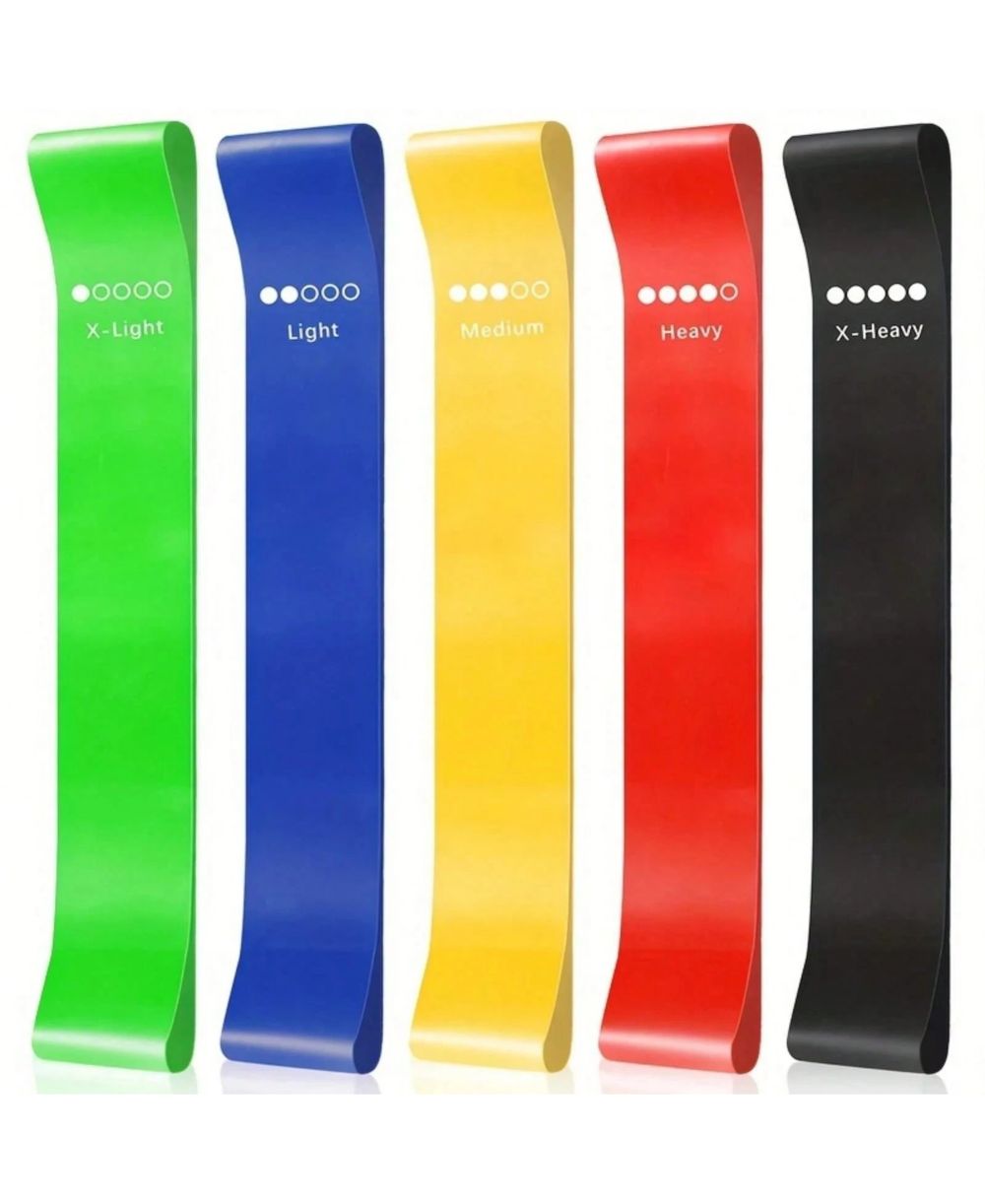 SEVORLEY Loop Resistance Bands Set, 5 Levels TPE
