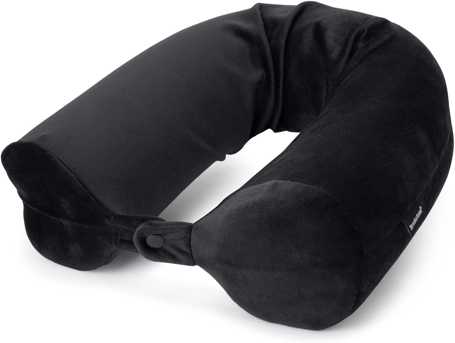 Brookstone Adjustable Memory Foam Travel Pillow