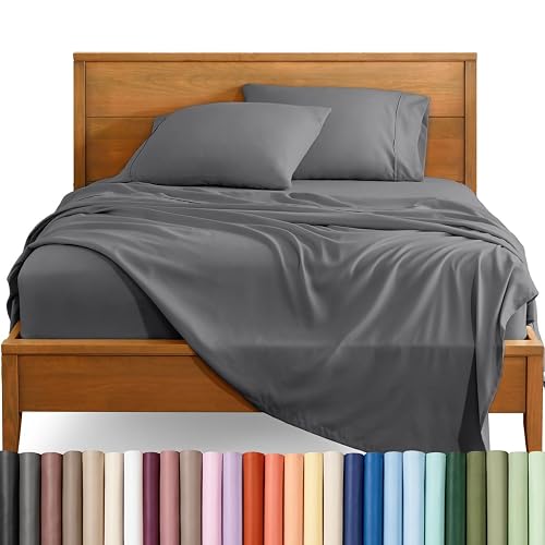 Bare Home Queen Sheet Set, 1800 Ultra-Soft