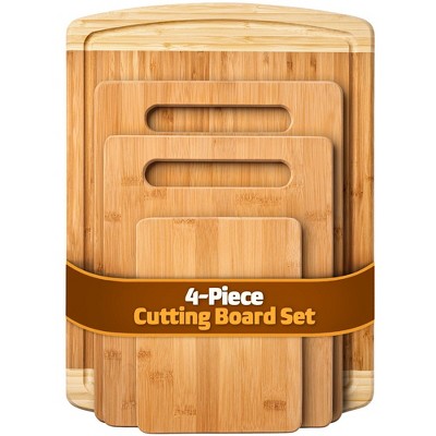 Bambusi Bamboo Cutting Board Set of 4