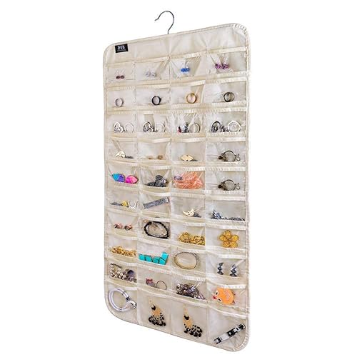 BB Brotrade 80-Pocket Hanging Jewelry Organizer