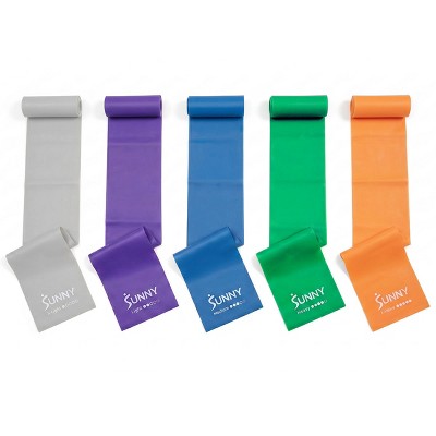 Sunny Health and Fitness 5-Level Resistance Band Set