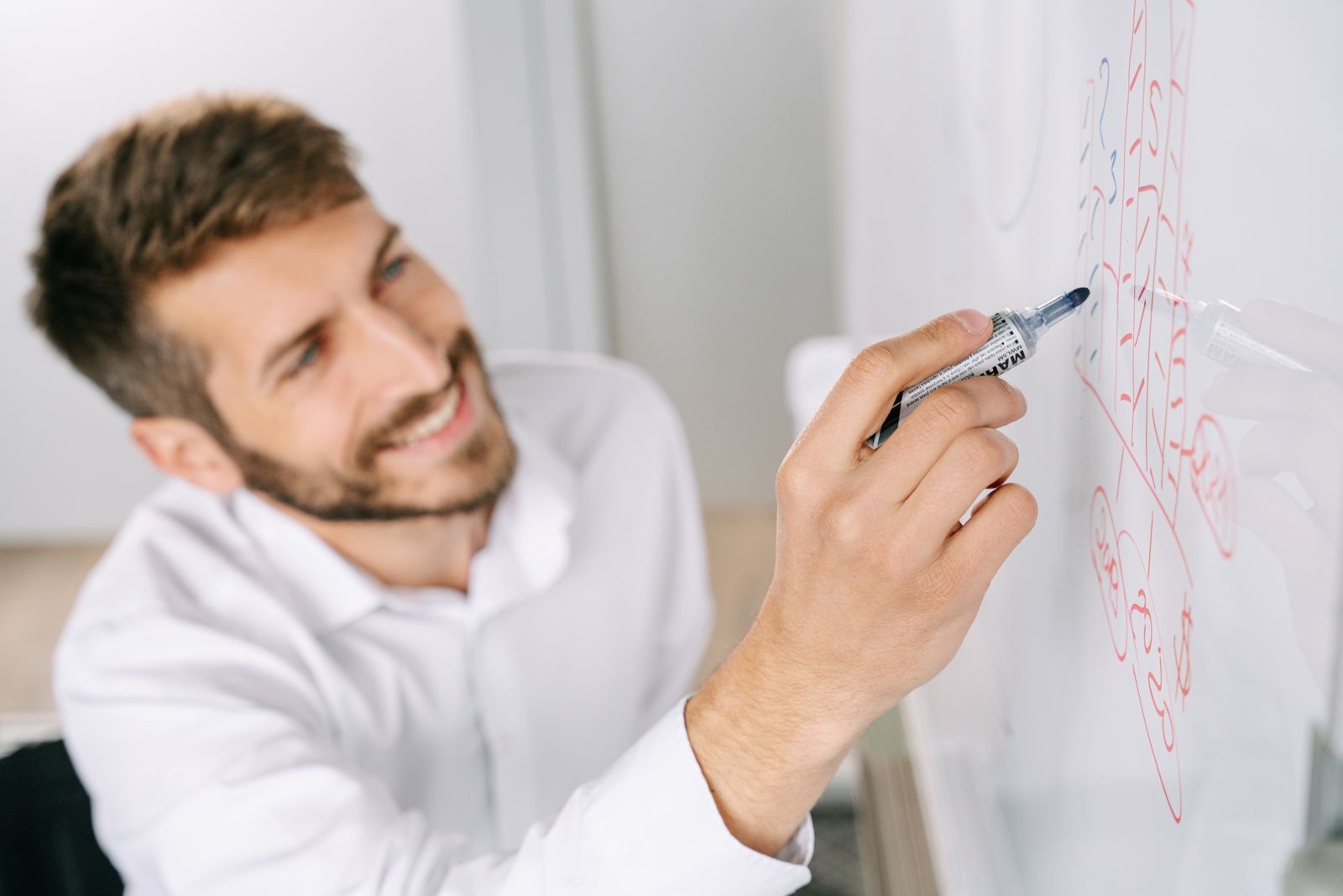 Desk and Door Whiteboards: Stands, Sizes and Markers Included