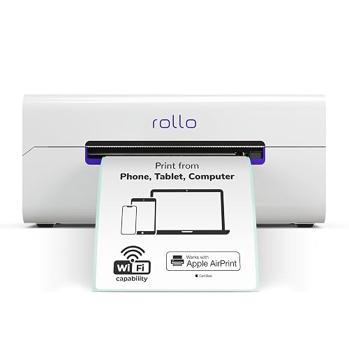 Rollo Wireless Wi-Fi 4x6 Thermal Label Printer