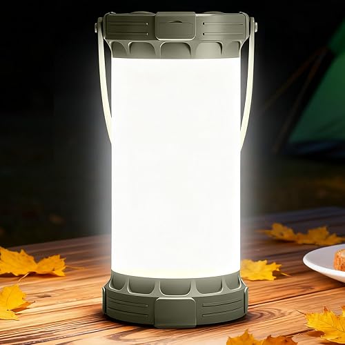 Glocusent Rechargeable Camping Lantern 5000mAh
