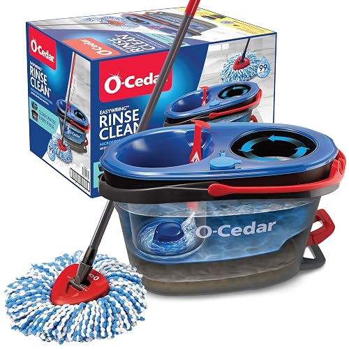 O-Cedar RinseClean Spin Mop and Bucket System