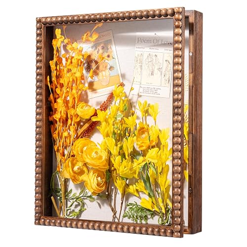 Muzilife 16x20 Pine Wood Shadow Box