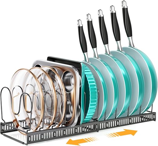 MUDEELA Black Twelve-Divider Rack