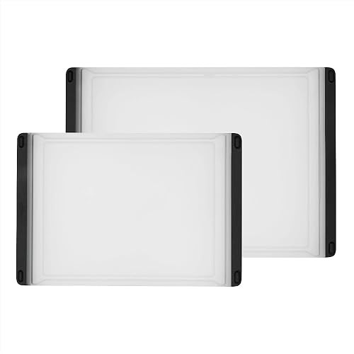 OXO Good Grips 2-Piece Plastic Cutting Board Set