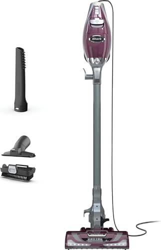 Shark HV322 Rocket Deluxe Pro Corded Stick Vacuum, LED Headlights, XL Dust Cup, Converts to Hand Vacuum, Pet Attachments