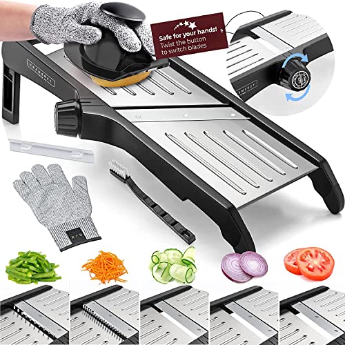Gramercy Mandoline Slicer LITE, 12 Settings