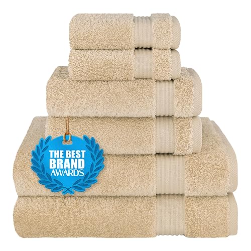Cotton Paradise Turkish Cotton 6-Piece Towel Set