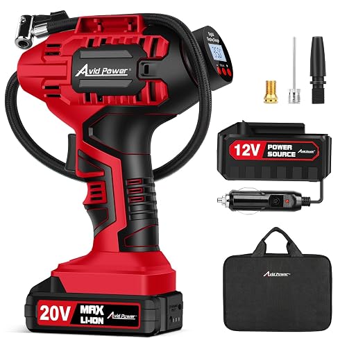 Avid Power 20V Cordless Tire Inflator