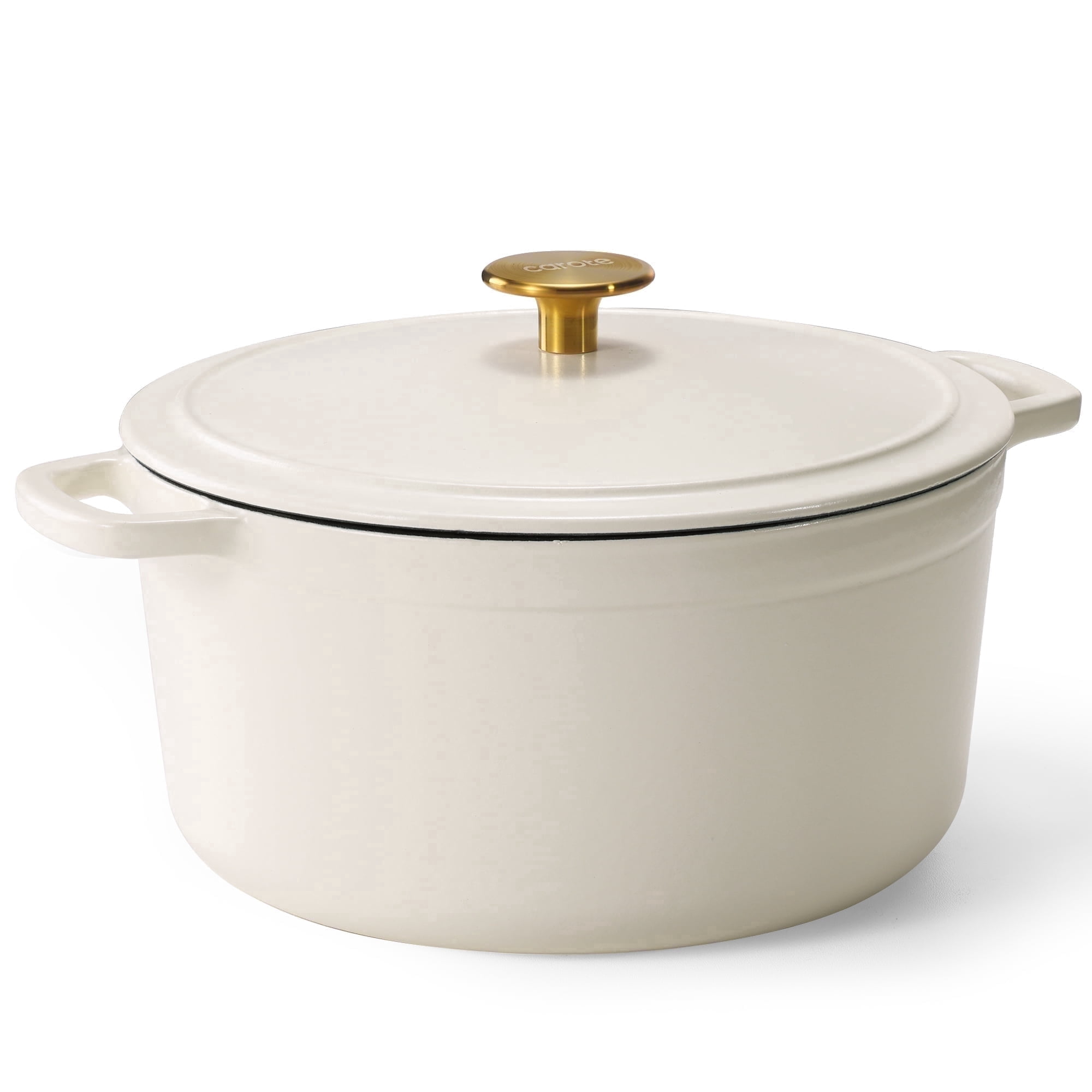 Carote Enameled Cast Iron Dutch Oven, 5 Quart