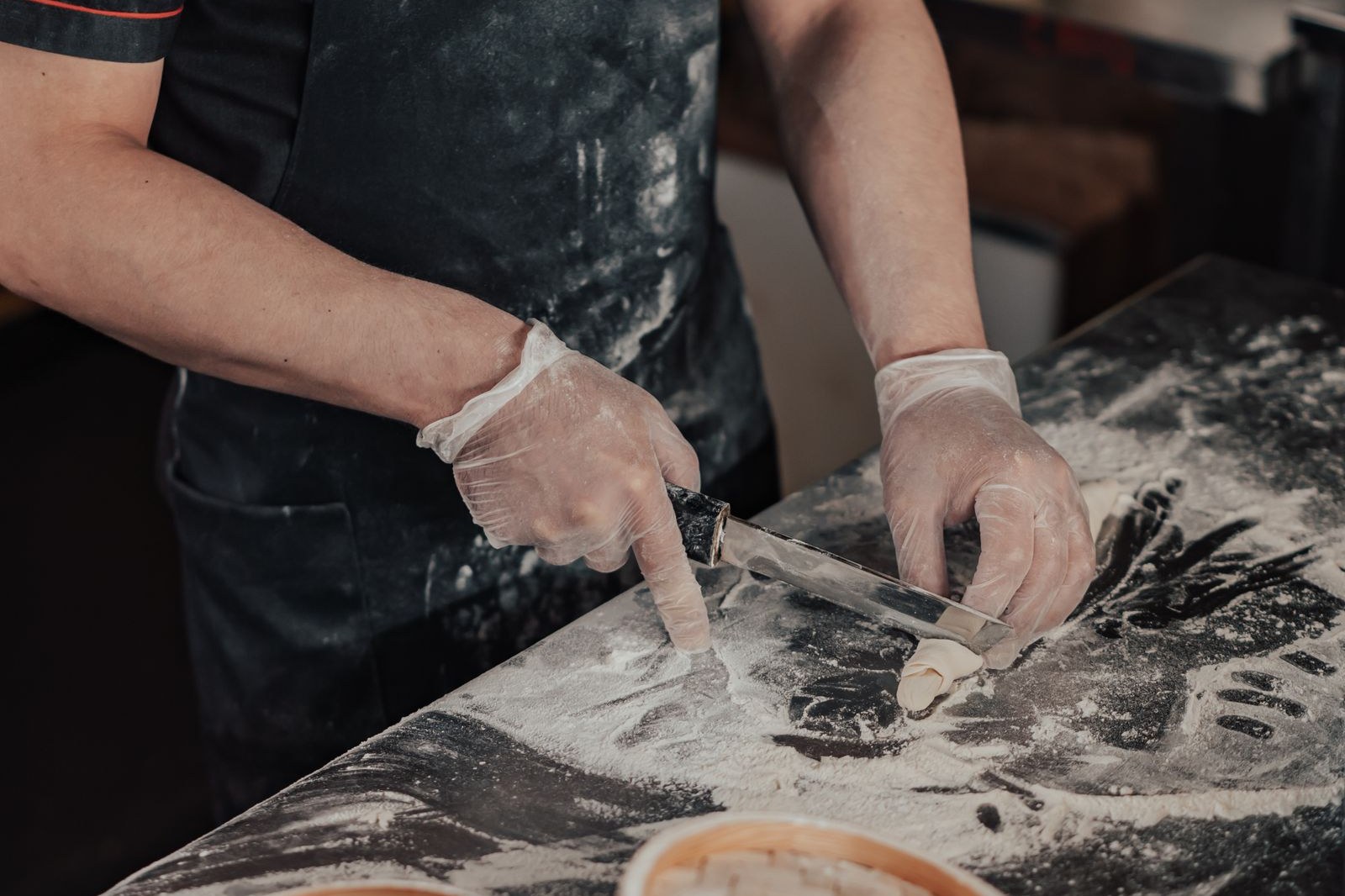 The Humble Dough Scraper, and Why Markings Help