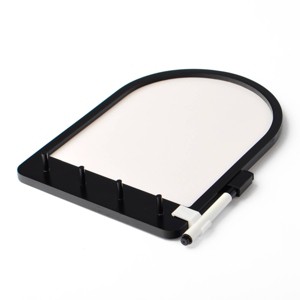 Dry Erase Board, Black, Bullseye Playground