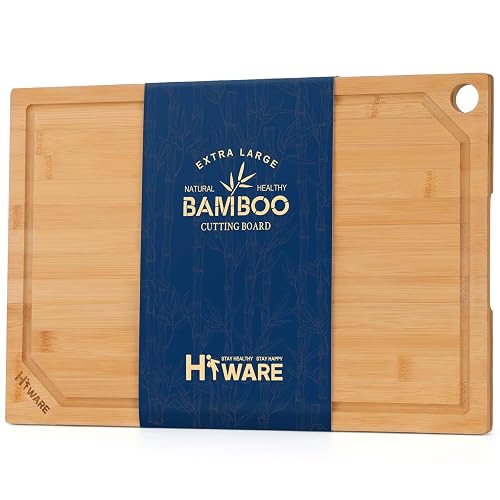 Hiware Extra Large Bamboo Cutting Board