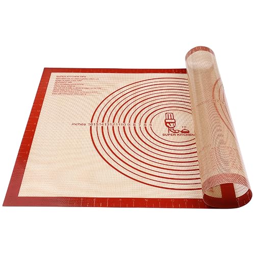 Extra Large Silicone Pastry Mat, 28 x 20