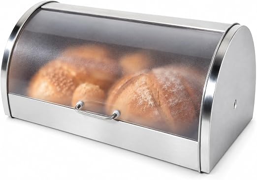 Oggi Frosted-Lid Roll-Top Box