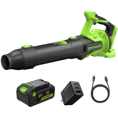 Greenworks 24V 515 CFM Brushless Axial Leaf Blower
