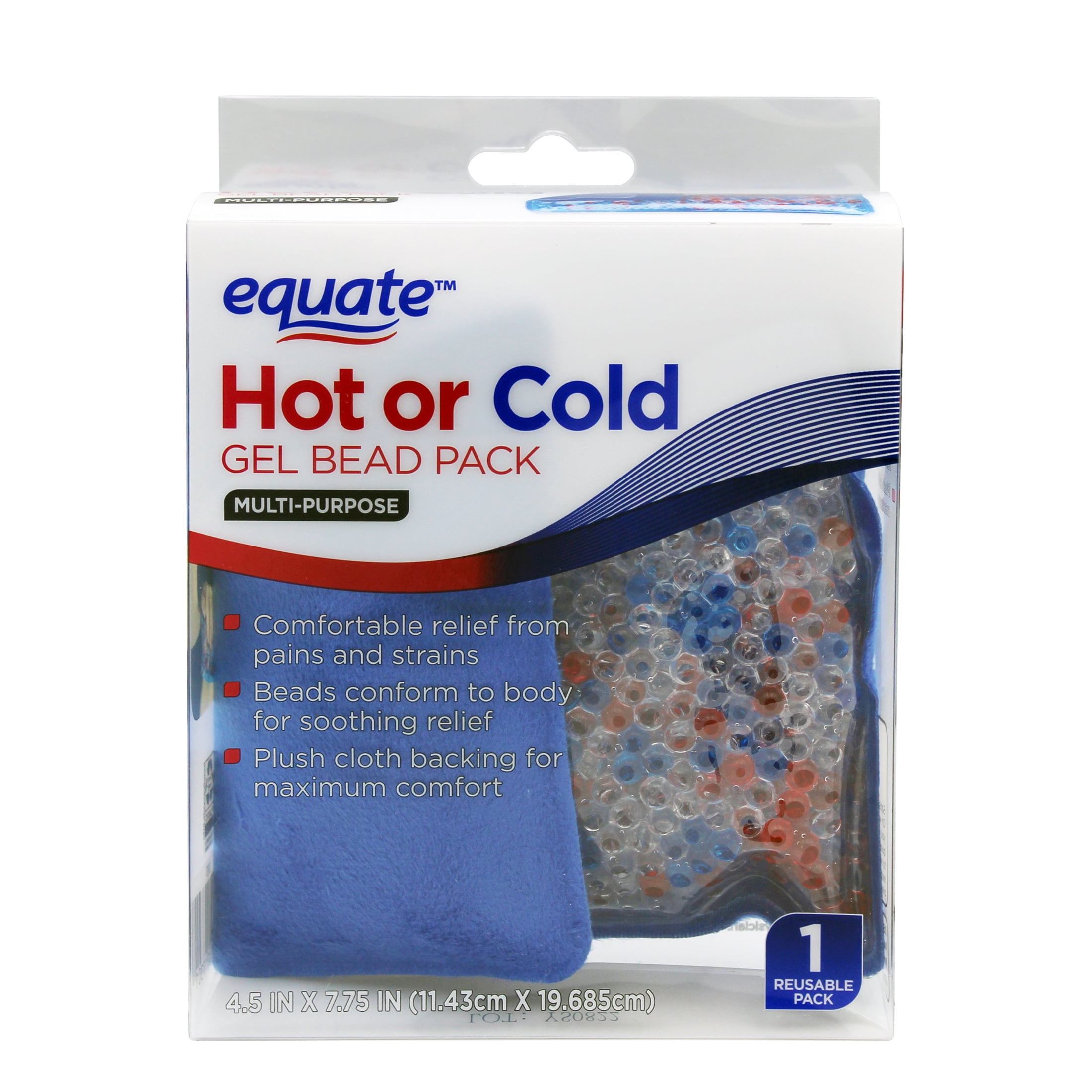 Equate Reusable Hot or Cold Gel Bead Pack
