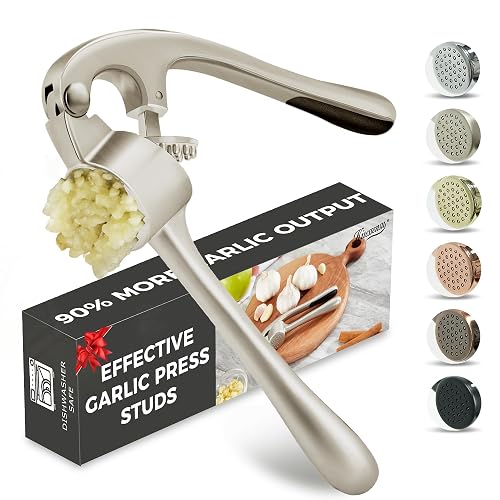 Kitessensu Garlic Press with Studs