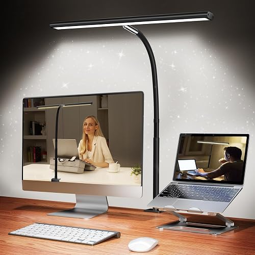Airlonv LED Desk Lamp with Clamp