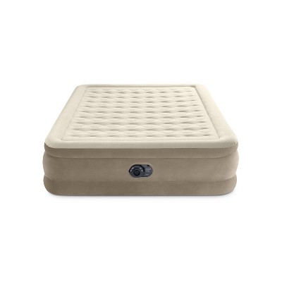 Intex Ultra Plush 20in Queen Air Mattress with Internal Pump