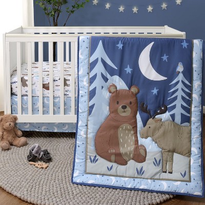 The Peanutshell Under the Stars crib bedding set