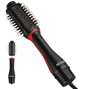 Revlon One-Step Volumizer Plus with detachable brush head, black
