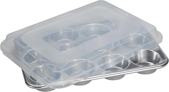 Nordic Ware Twelve-Cup Pan with Lid