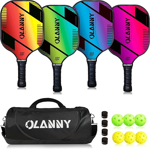 OLANNY Graphite Pickleball Paddle Set