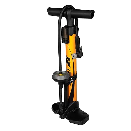 BV Bike Floor Pump with Smart Valve Head, 160 PSI