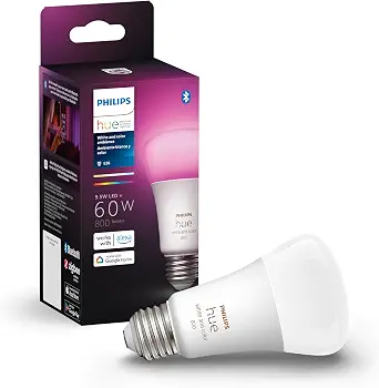 Philips Hue White and Color Ambiance A19 bulb