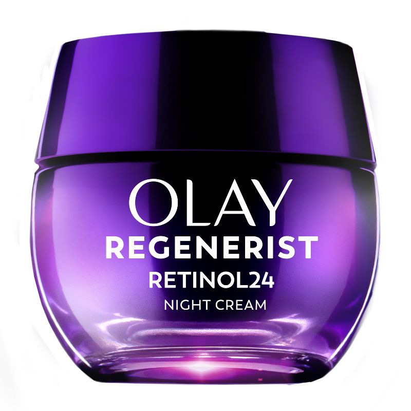 Olay Regenerist Retinol 24 night moisturizer jar