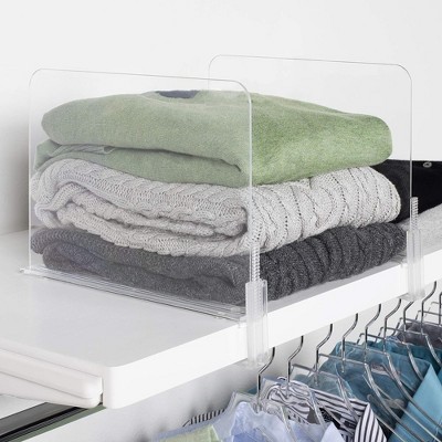 J&V TEXTILES Acrylic Shelf Dividers